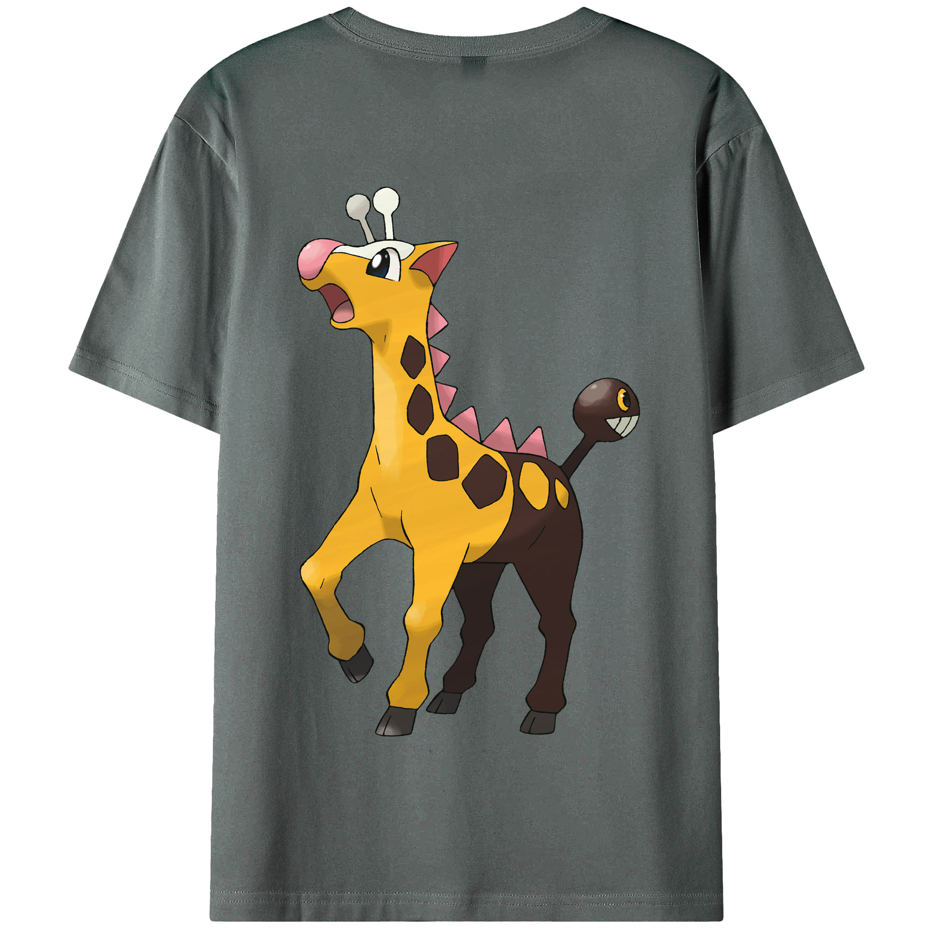 （画像用） ポケットモンスター Pokémon 綿100％半袖Tシャツ（背面プリント）